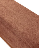 Claire Modern Chenille Upholstered Storage Bench