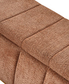 Modern Chenille Storage Bench - No-Assembly Upholstered Seat