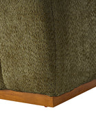 Modern Chenille Storage Bench - No-Assembly Upholstered Seat