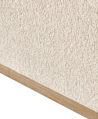 Modern Chenille Storage Bench with Hidden Seat Storage