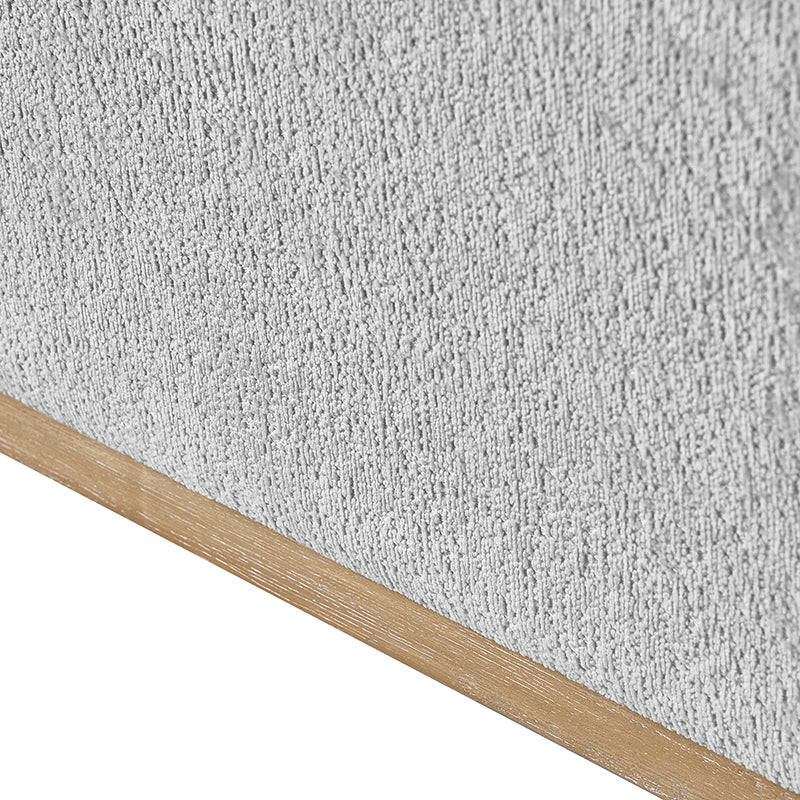 Modern Chenille Storage Bench with Hidden Seat Storage