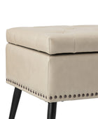 Arnold Upholstered Flip Top Storage Bench