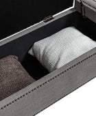 Eugen Upholstered Flip Top Storage Bench