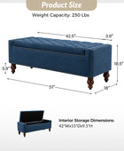 Eugen Upholstered Flip Top Storage Bench