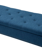 Wendy Upholstered Flip Top Storage Bench