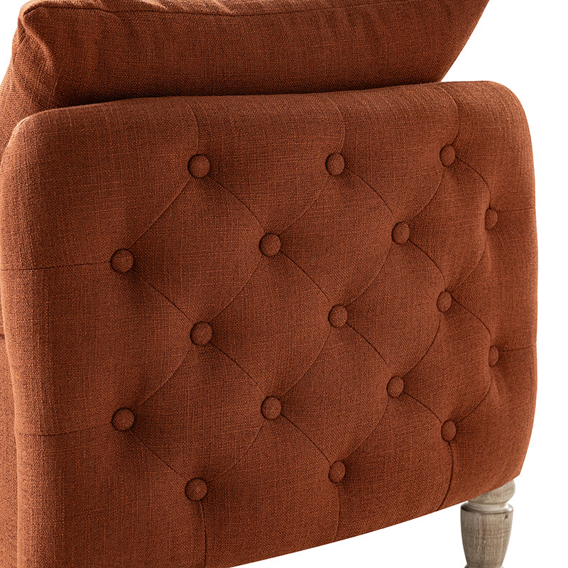 Octavia Upholstered Storage Bench with Turned Wood Legs