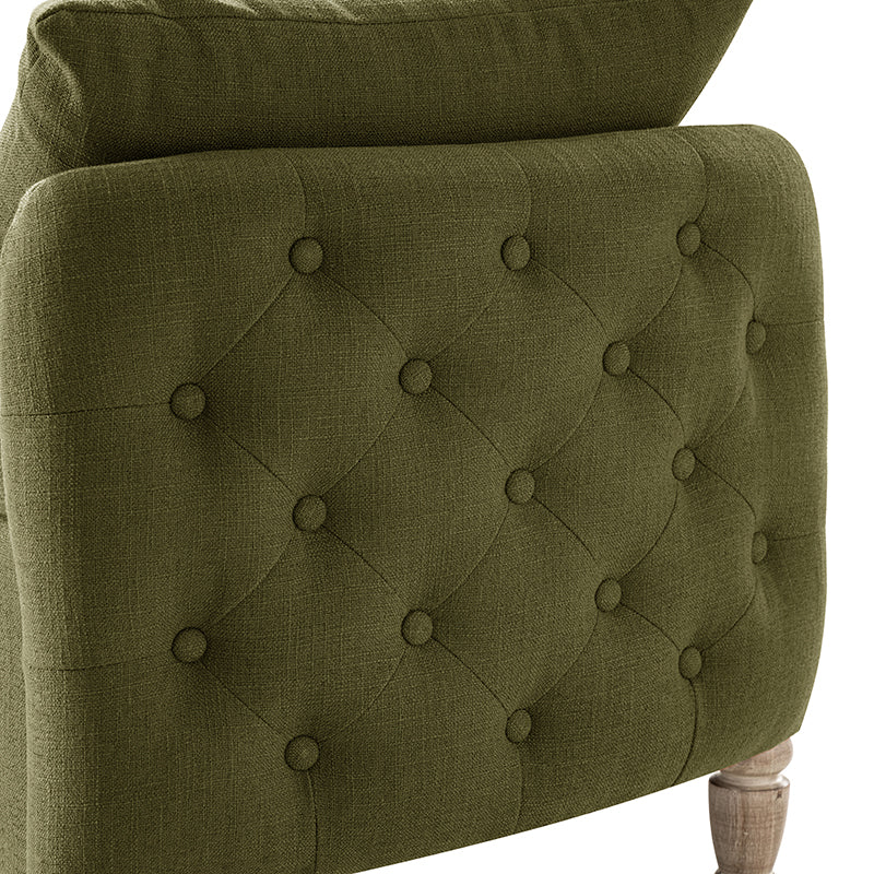 Octavia Upholstered Storage Bench with Turned Wood Legs