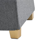 Rainald Versatile Minimalist Storage Bench with Removable Fabric Cover