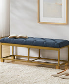 Rainald Versatile Minimalist Storage Bench with Removable Fabric Cover