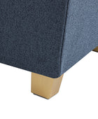 Rainald Versatile Minimalist Storage Bench with Removable Fabric Cover