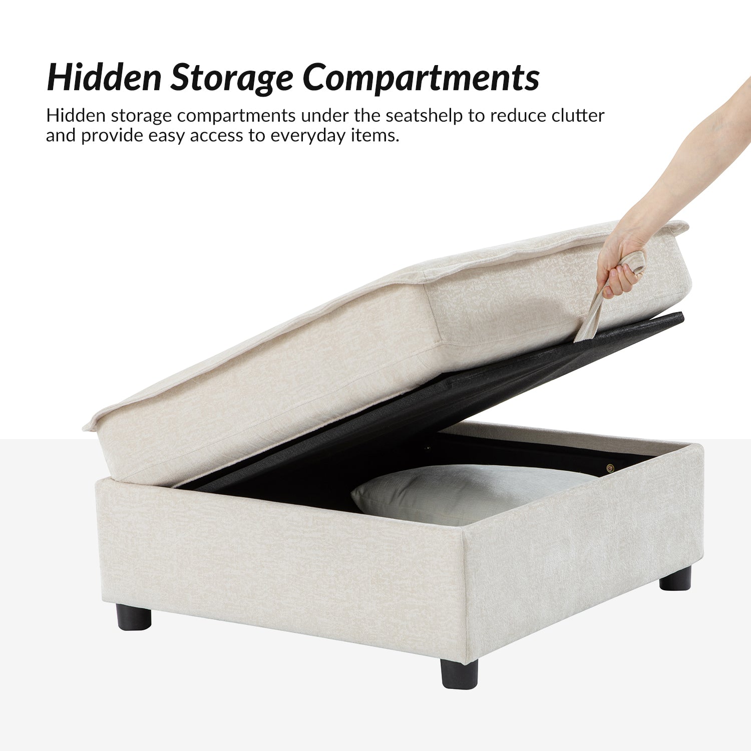 Accessories for Harmetrix Oversized Soft Sectional Couch