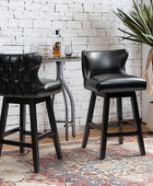 Johannes Swivel Bar & Counter Stool Set of 2