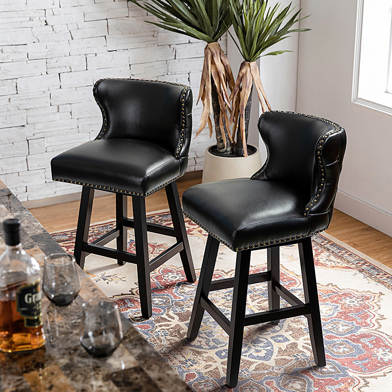 Johannes Swivel Bar & Counter Stool Set of 2