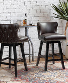 Johannes Swivel Bar & Counter Stool Set of 2