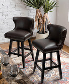 Johannes Swivel Bar & Counter Stool Set of 2