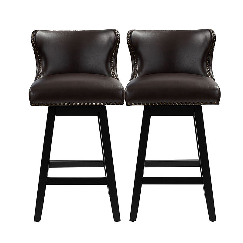 Johannes Swivel Bar & Counter Stool Set of 2