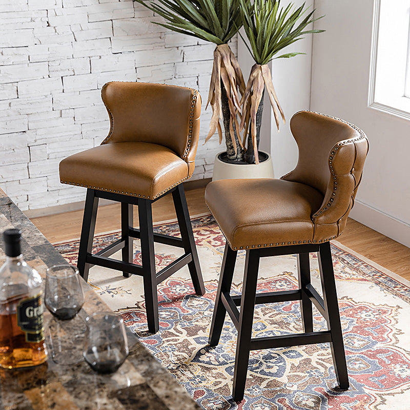 Johannes Swivel Bar & Counter Stool Set of 2