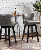 Johannes Swivel Bar & Counter Stool Set of 2