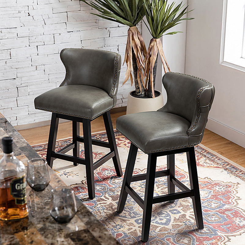 Johannes Swivel Bar & Counter Stool Set of 2