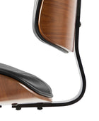 Griselda Adjustable Office Chair with Stable Wooden Structure & Ergonomic Backrest
