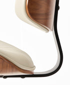 Griselda Adjustable Office Chair with Stable Wooden Structure & Ergonomic Backrest