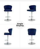 Geoff Modern Adjustable Swivel Barstool