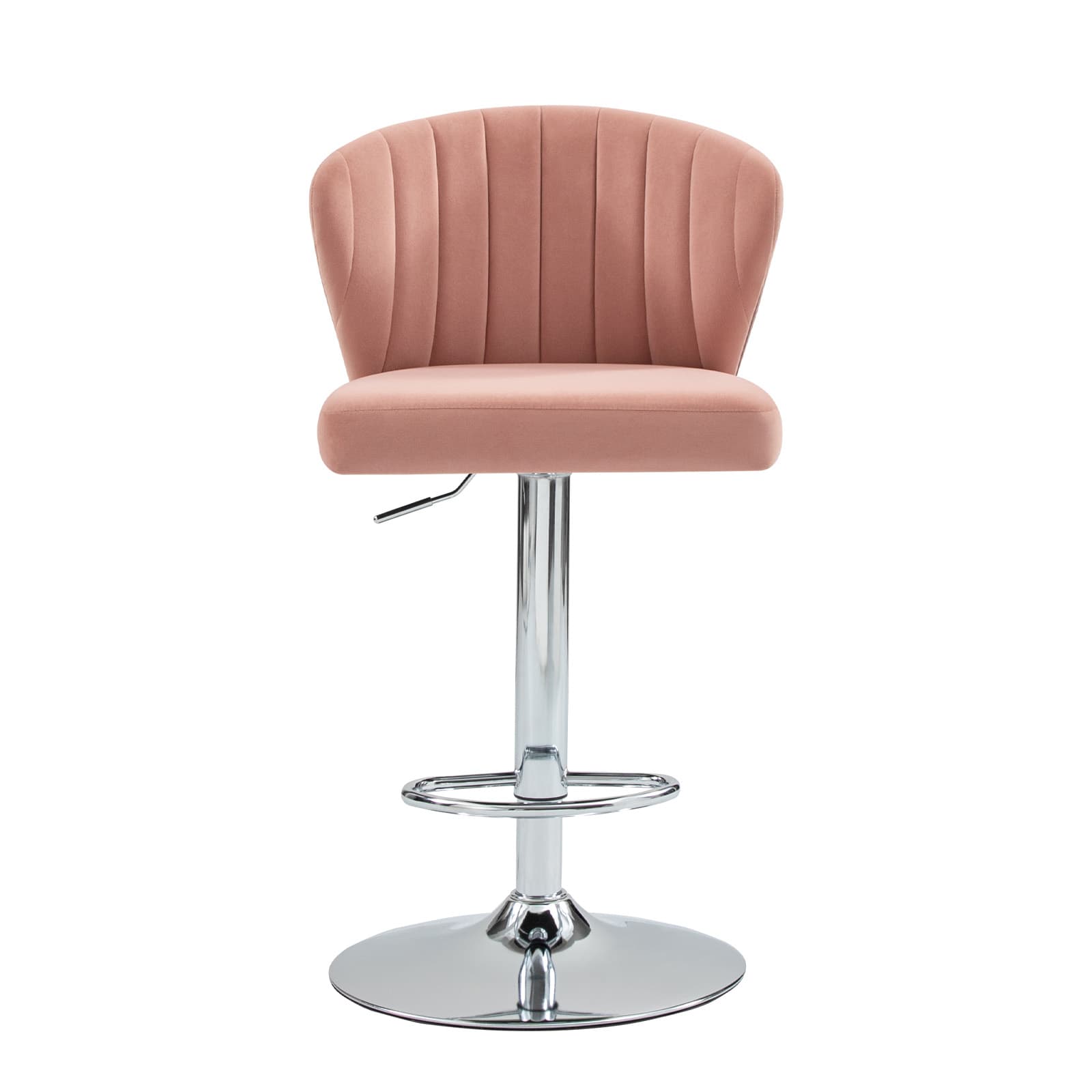 Geoff Modern Adjustable Swivel Barstool