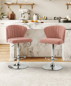 Geoff Modern Adjustable Swivel Barstool