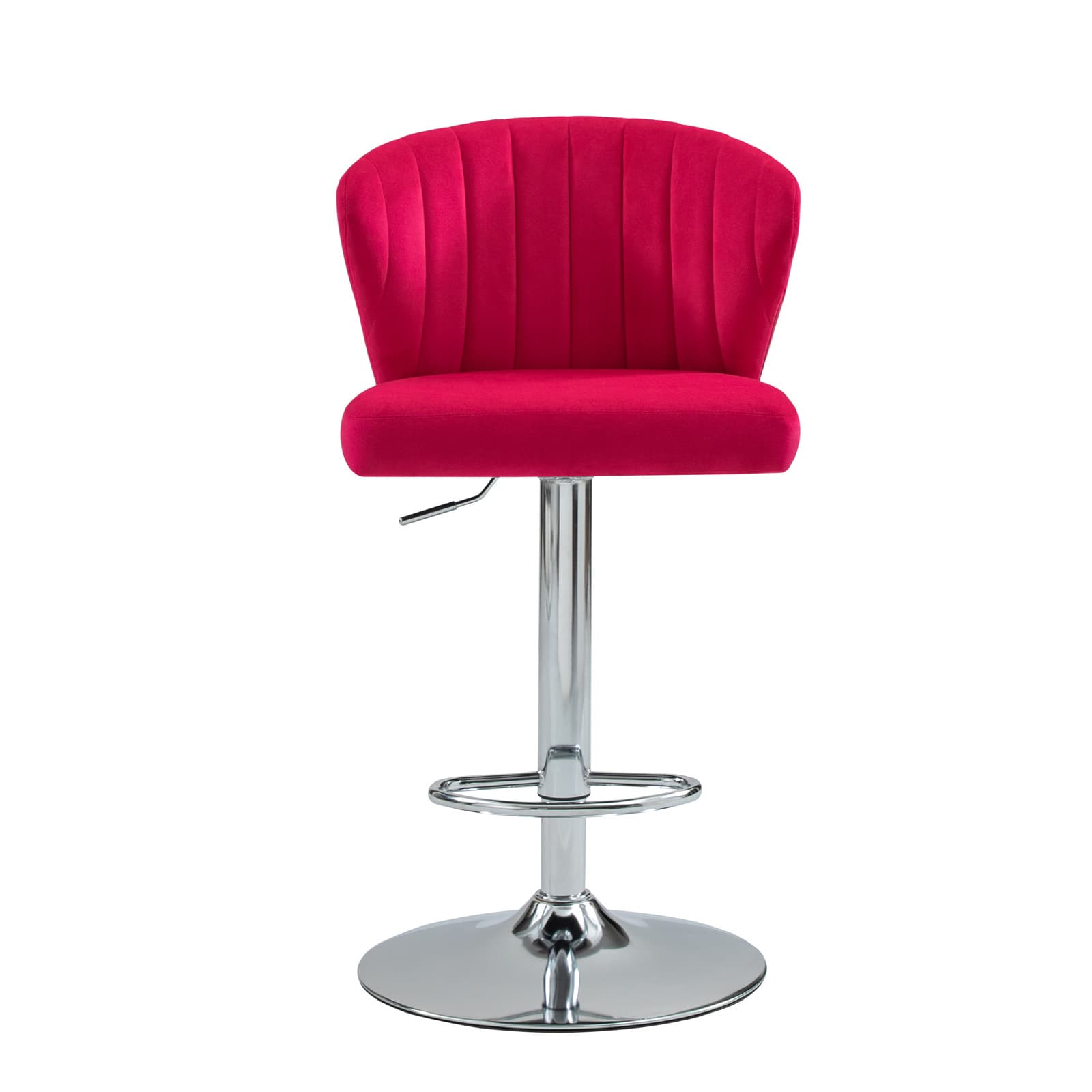 Geoff Modern Adjustable Swivel Barstool