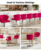 Geoff Modern Adjustable Swivel Barstool