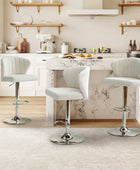 Geoff Modern Adjustable Swivel Barstool