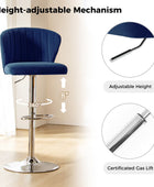 Geoff Modern Adjustable Swivel Barstool