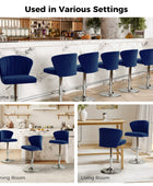 Geoff Modern Adjustable Swivel Barstool