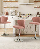 Geoff Modern Adjustable Swivel Barstool