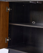 Benny 30''Tall 2-Door Accent Cabinet With Solid Wood Door