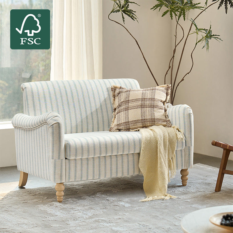 Blue-Striped_Farmhouse_loveseat