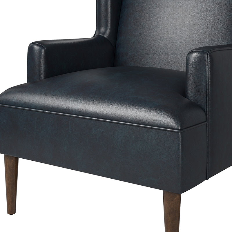 Gregor Vegan Leather Accent Chair