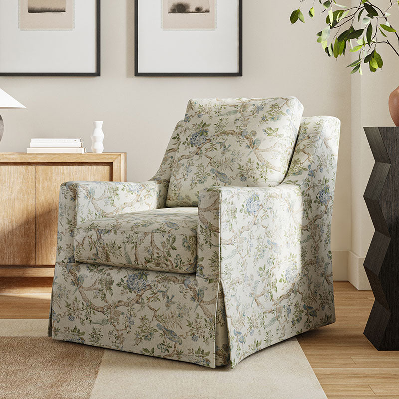 Stanley Swivel Chair Slipcover