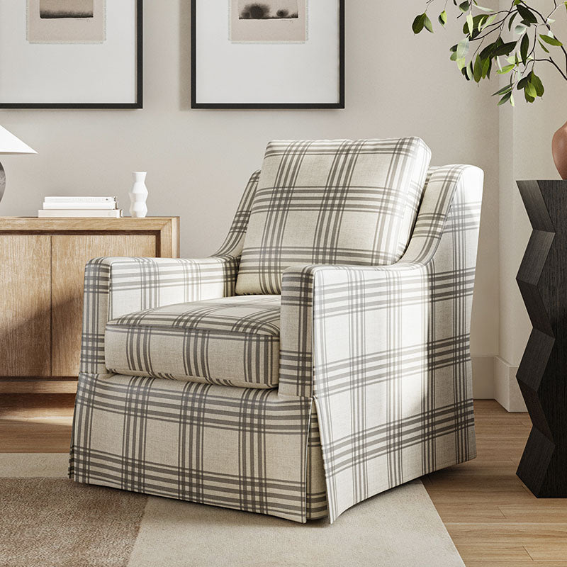 Stanley Swivel Chair Slipcover