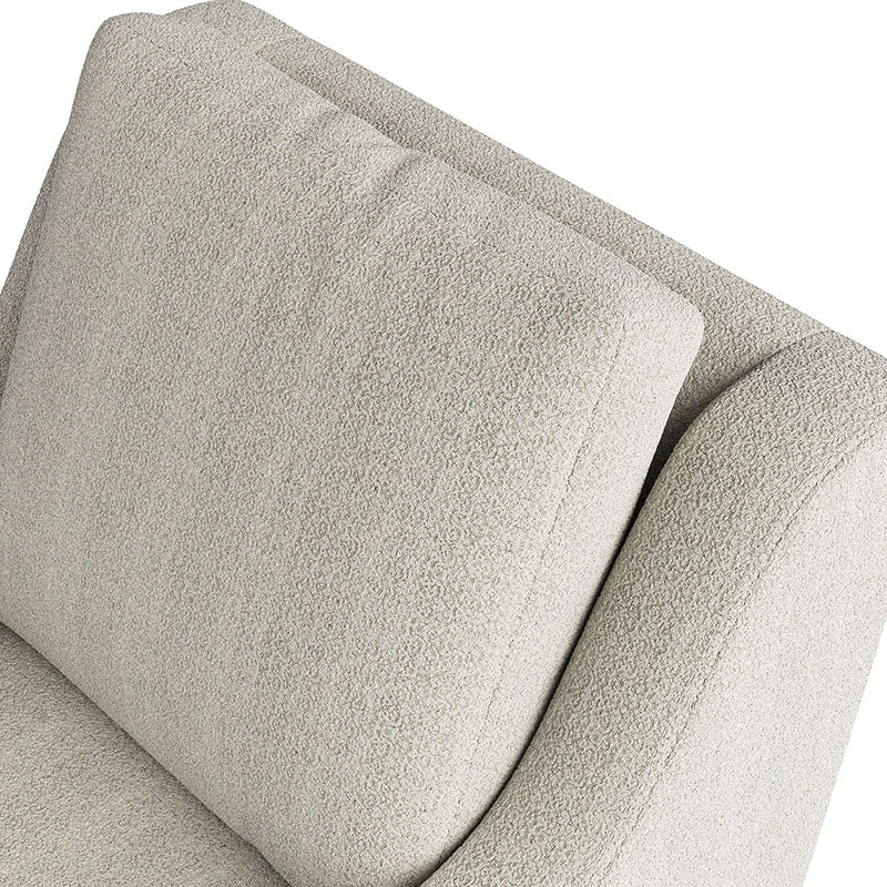 Stanley Glider Slipcovered Swivel Chair with Slope Arm (Tailored Fabric Services)