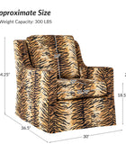 Stanley Glider Slipcovered Swivel Chair with Slope Arm(Optional Types)