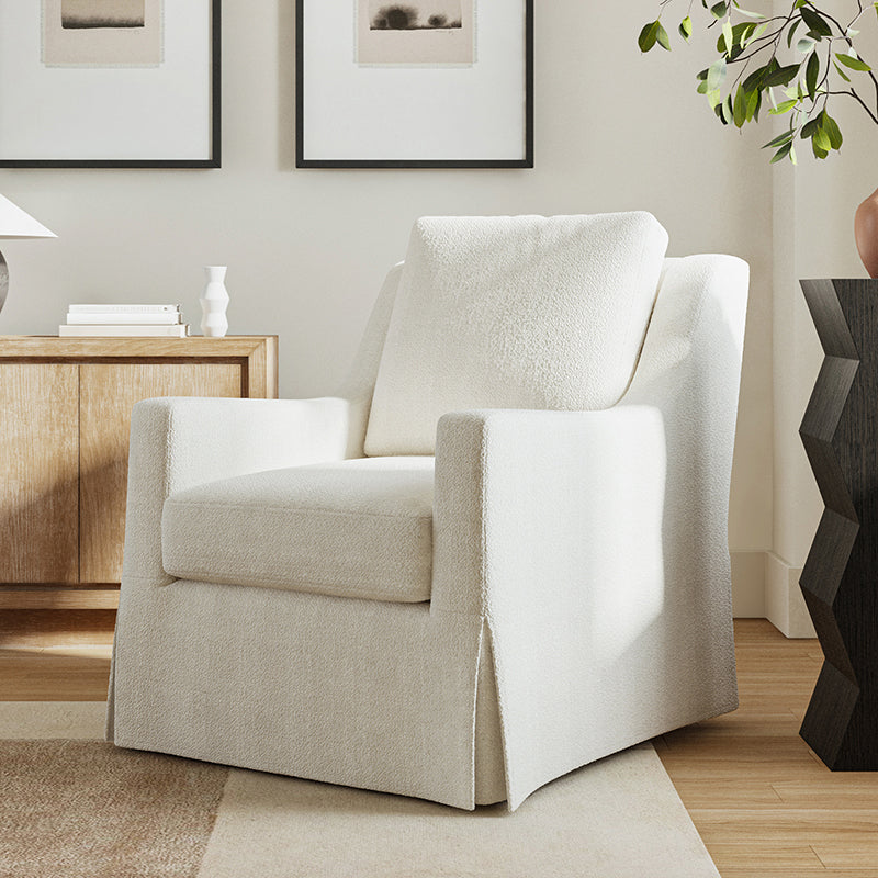 Stanley Swivel Chair Slipcover