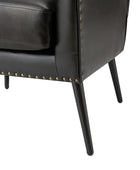 Shepherd Wingback Vegan Leather Armchair(Optional Types)