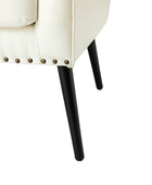 Shepherd Wingback Vegan Leather Armchair(Optional Types)