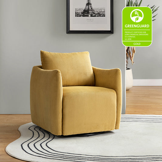 Angela Swivel Barrel Chair