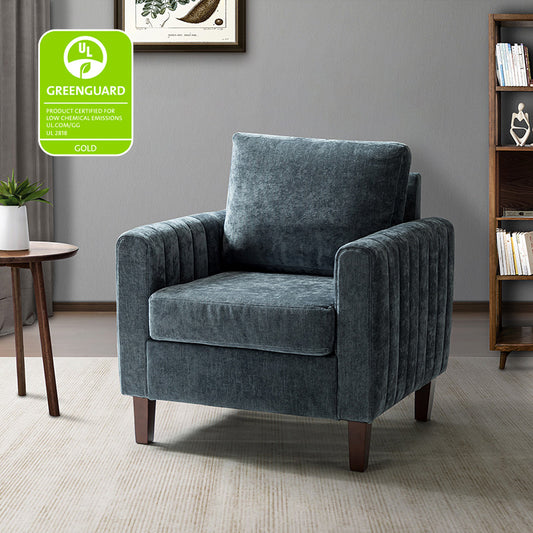 Luca Square Club Armchair