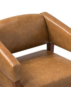 Randolf Vegan Leather Armchair