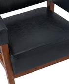Randolf Vegan Leather Armchair