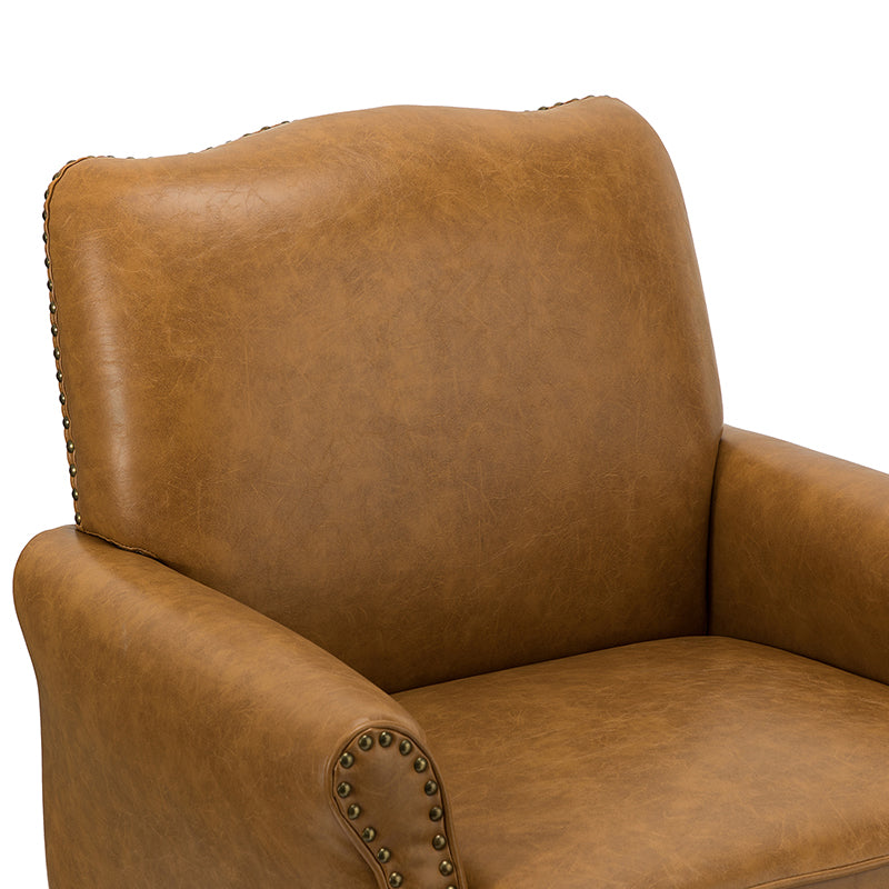 Archibald Vegan Leather Armchair