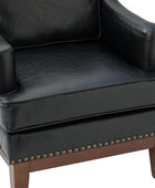 Christoph Vegan Leather Armchair